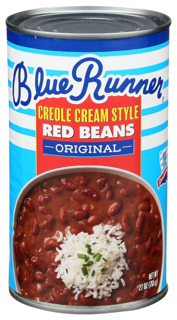 BLUE RUNNER: Creole Cream Style Red Beans, 27 oz