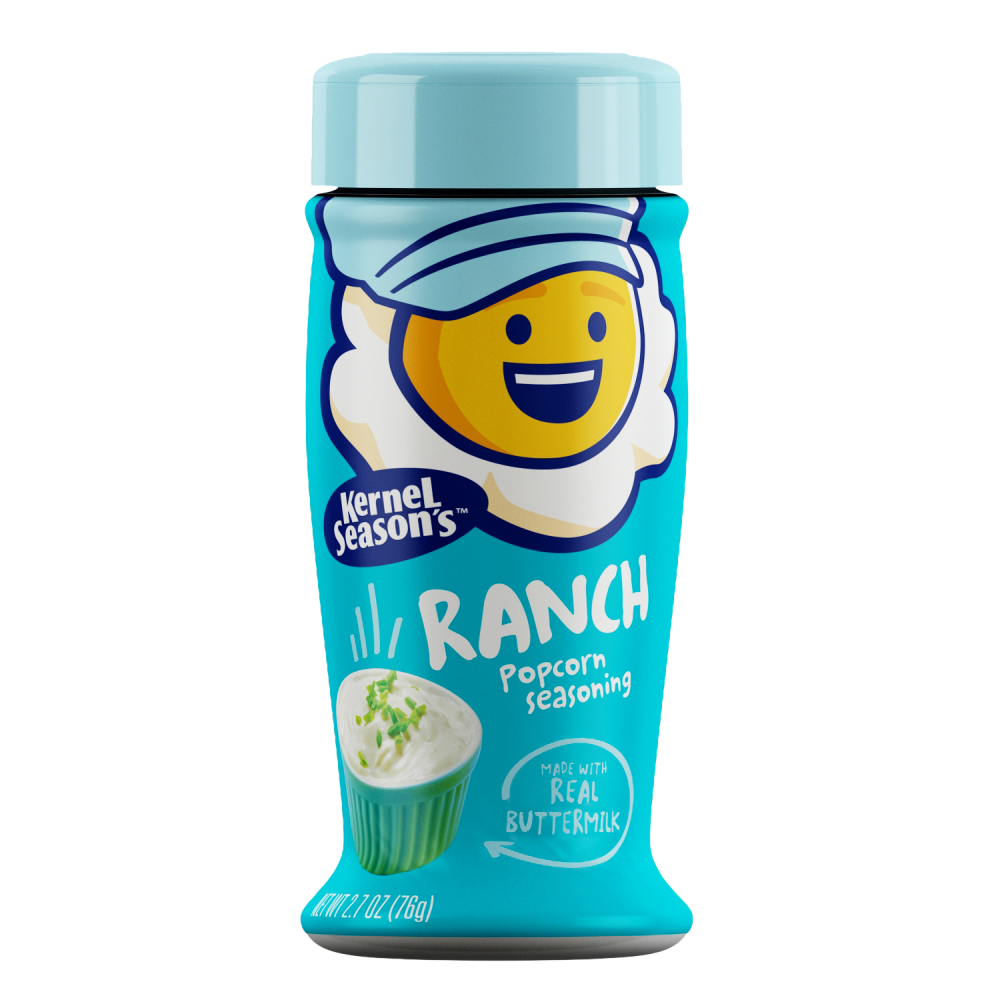 KERNEL SEASONS: Ranch Popcorn Seasoning, 2.7 oz