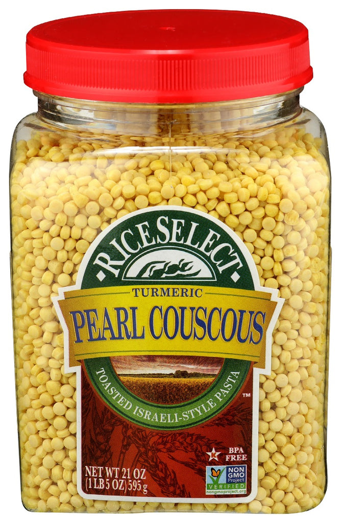 RICESELECT: Pearl Couscous Turmeric, 21 oz