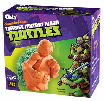 CH-CH-CH-CHIA: Chia Pet Planter Teenage Mutant Ninja Turtles, 1 ea
