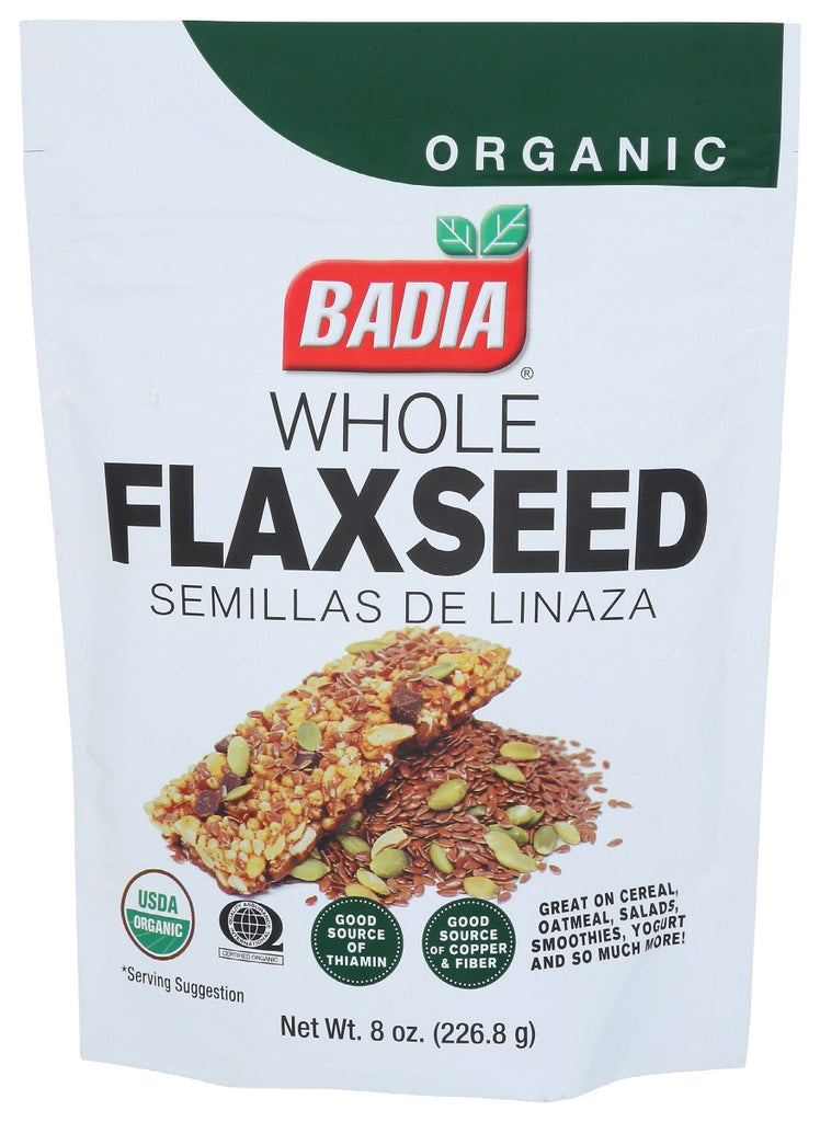 BADIA: Flax Seed Organic, 8 oz