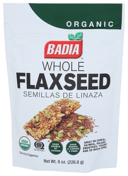 BADIA: Flax Seed Organic, 8 oz