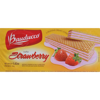 BAUDUCCO: Strawberry Wafer, 5.82 oz