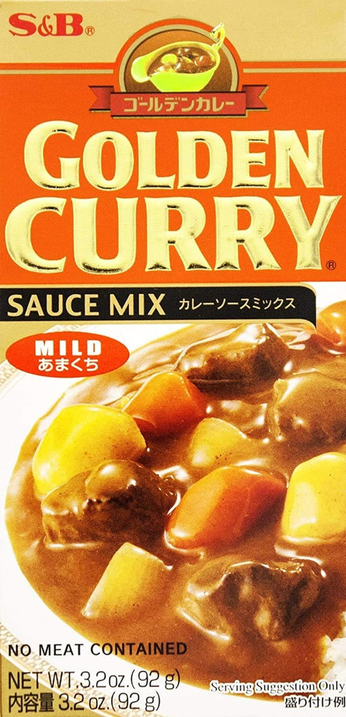 S & B: Golden Curry Mild Sauce Mix, 3.2 oz