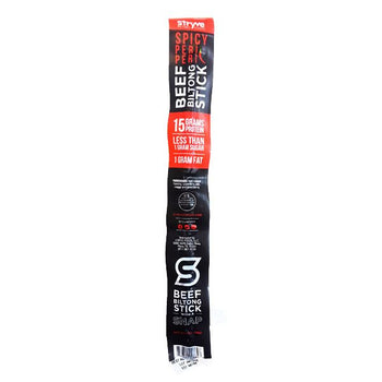 STRYVE PROTEIN SNACKS: Spicy Peri Peri Beef Biltong Stick, 1 oz