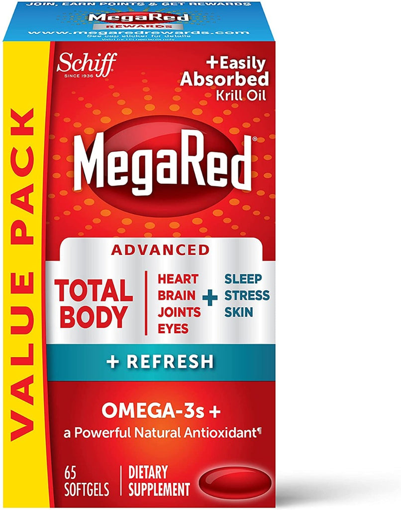 MEGARED: Advanced Total Body Refresh 500 Mg, 65 cp