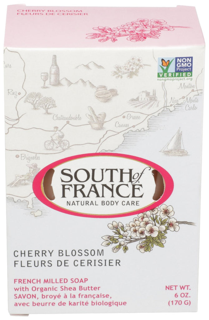 SOUTH OF FRANCE: Cherry Blossom Soap Bar, 6 oz