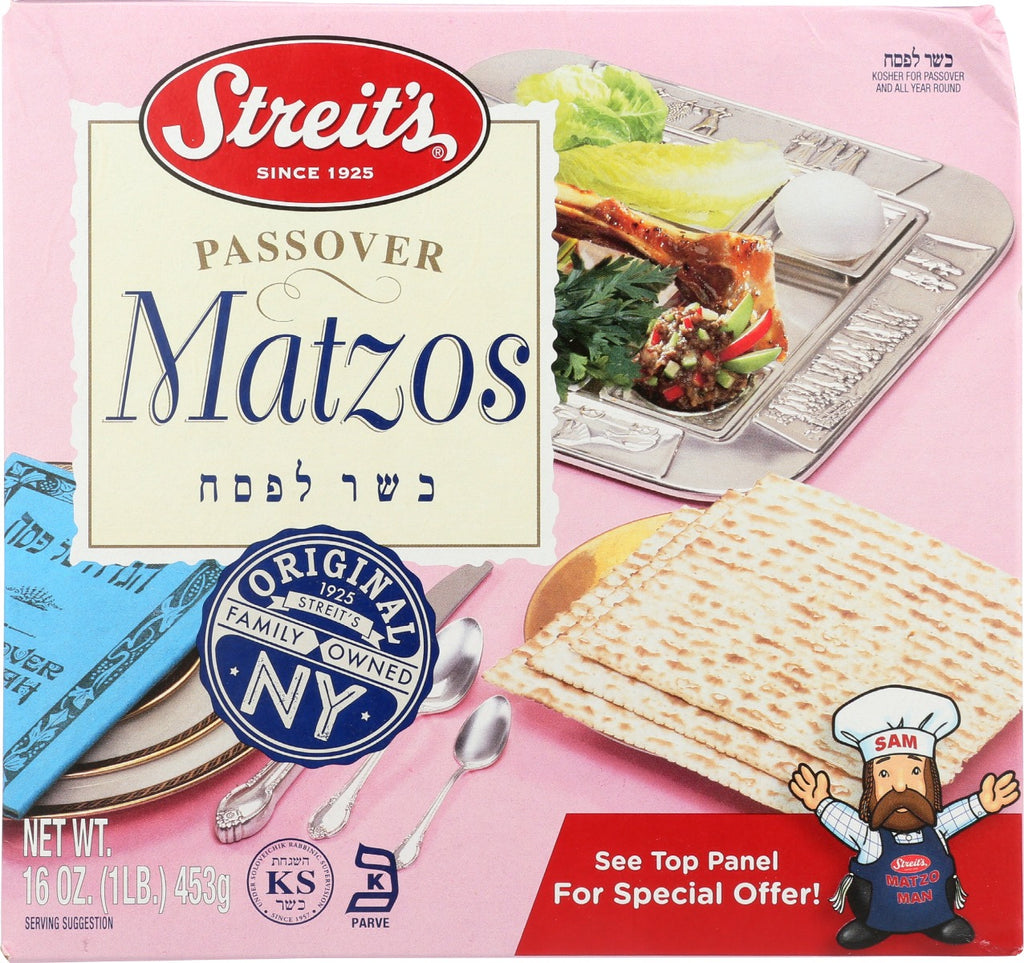 STREITS: Matzo Passover, 16 oz