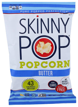 SKINNY POP: Popcorn Butter, 1 oz