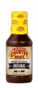 COUNTRY BOBS: Original Barbecue Sauce, 18 fo