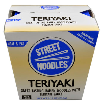 STREET NOODLES: Teriyaki Ramen Noodles, 8.11 oz