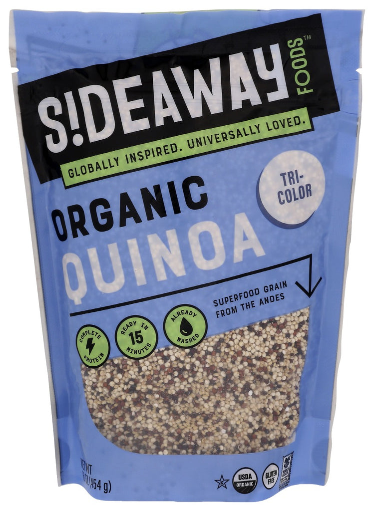 SIDEAWAY FOODS: Organic Tricolor Quinoa, 16 oz