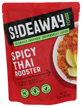 SIDEAWAY FOODS: Spicy Thai Rooster Entree, 9.2 oz