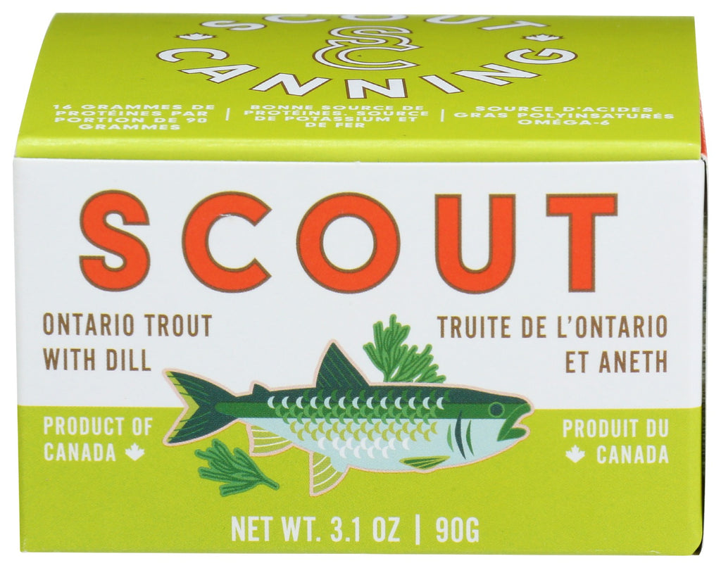 SCOUT: Ontario Trout With Dill, 3.2 oz