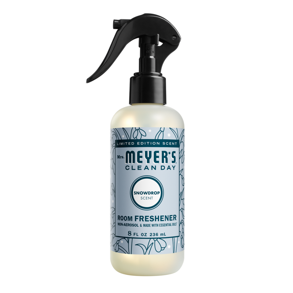 MRS MEYERS CLEAN DAY: Snowdrop Room Freshener, 8 oz