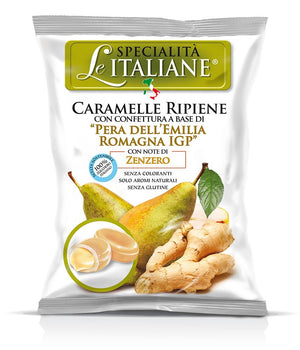 LE SPECIALITA ITALIANE: Ginger Pear Candy, 3.52 oz