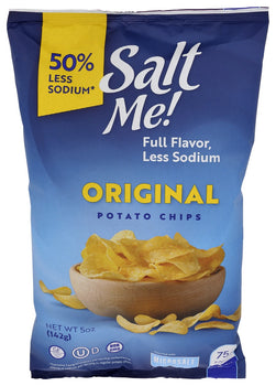 SALTME: Original Potato Chips, 5 oz