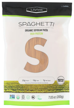 LIVIVA: Organic Soybean Spaghetti, 7.05 oz