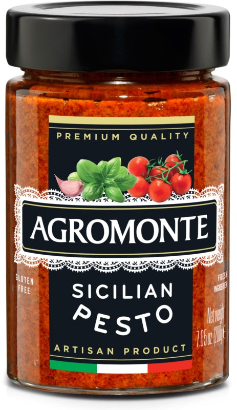 AGROMONTE: Sicilian Pesto, 7.05 oz