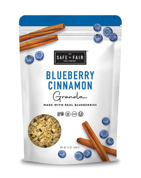 THE SAFE AND FAIR FOOD COMPANY: Granola Blueberry Cinnamon, 12 oz