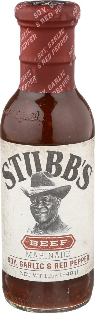 STUBBS: Beef Marinade, 12 oz