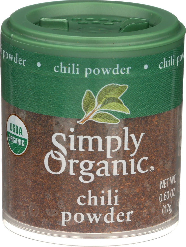 SIMPLY ORGANIC: Chili Powder, 0.6 oz