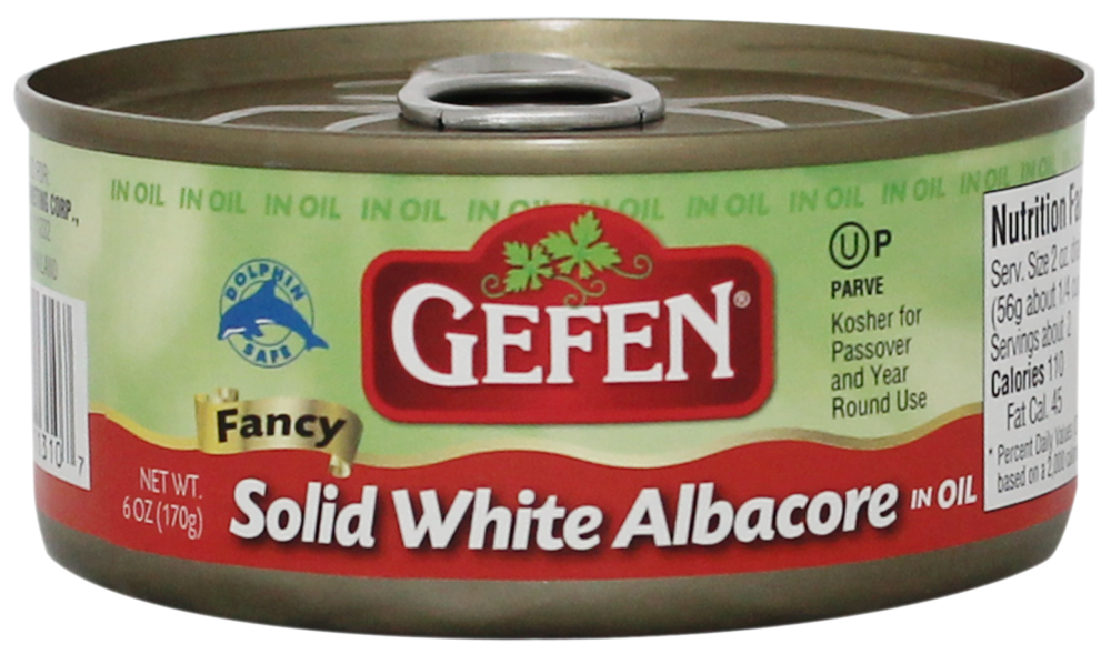 GEFEN: Solid White Tuna Oil, 6 oz