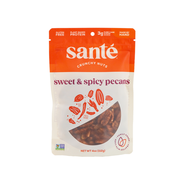 SANTE: Nuts Pecans Swt Spicy, 4 oz