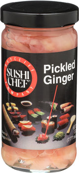 SUSHI CHEF: Pickled Ginger, 6 oz