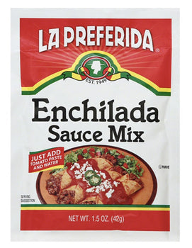 LA PREFERIDA: Ssnng Mix Enchilada Sauce, 1.5 oz