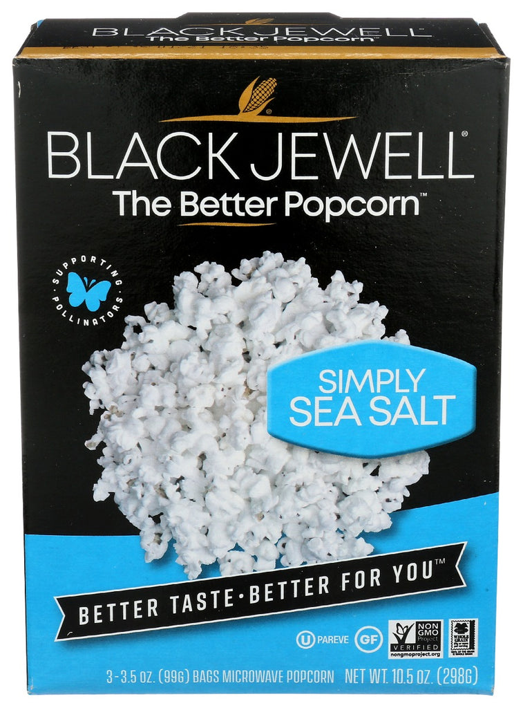 BLACK JEWELL: Popcorn Micro Sea Salt, 10.5 oz