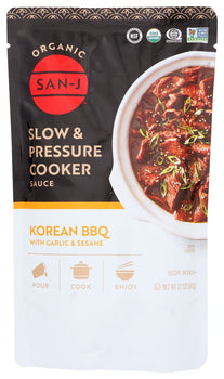 SAN J: Sauce Korean Bbq, 12 oz