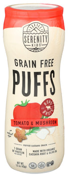 SERENITY KIDS: Puff Tomato Mushroom, 1.5 oz