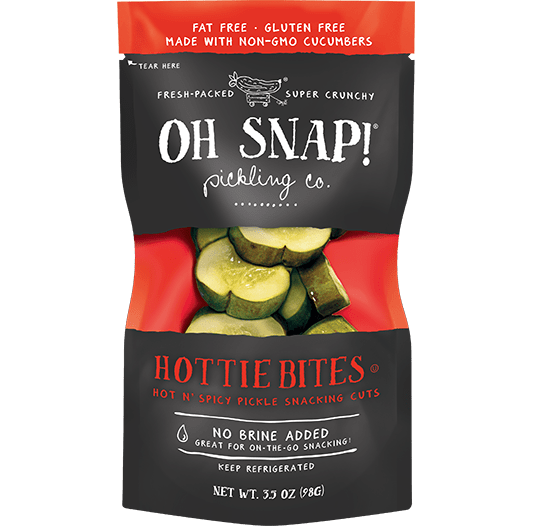 OH SNAP: Hottie Bites Hot & Spicy Pickle, 3.5 oz