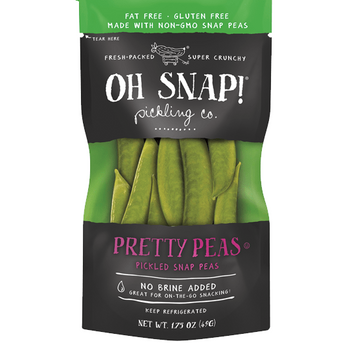 OH SNAP: Pretty Peas Pickled Snap Peas, 1.75 oz