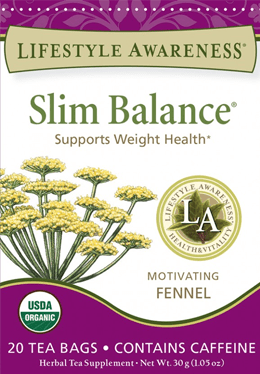 LIFESTYLE AWARENESS: Slim Balance Herb Tea, 20 teabags