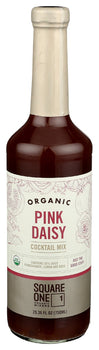 SQUARE ONE ORGANIC SPIRITS: Pink Daisy Mixer, 750 ml