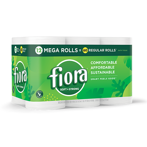 FIORA: Tissue Bath 12Pk, 12 pk