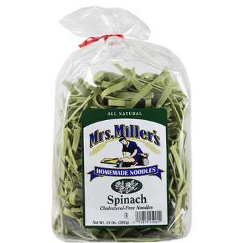 MRS MILLERS: Pasta Spinach, 14 oz