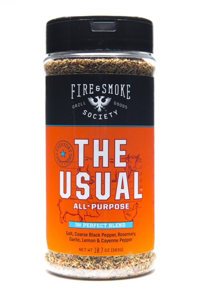 FIRE AND SMOKE: Seasoning The Usual, 16 oz