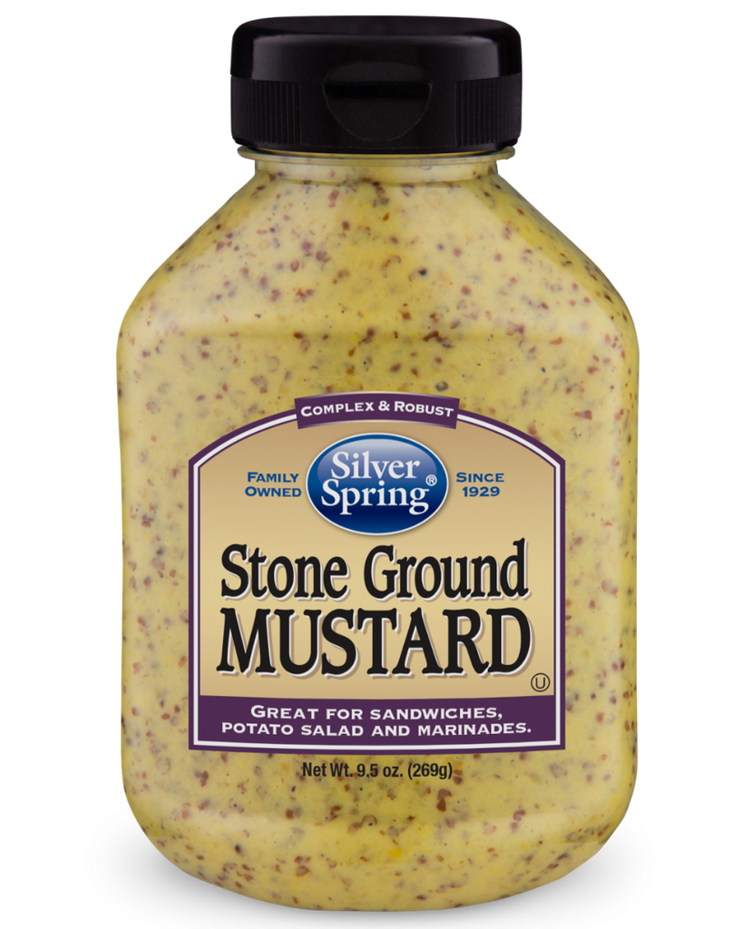 SILVER SPRINGS: Mustard Stone Ground, 9.5 oz