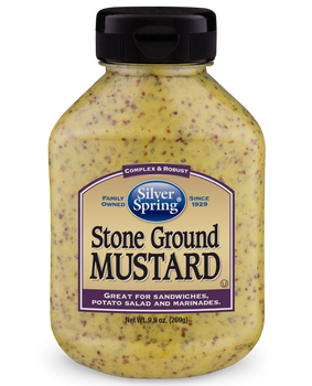 SILVER SPRINGS: Mustard Stone Ground, 9.5 oz