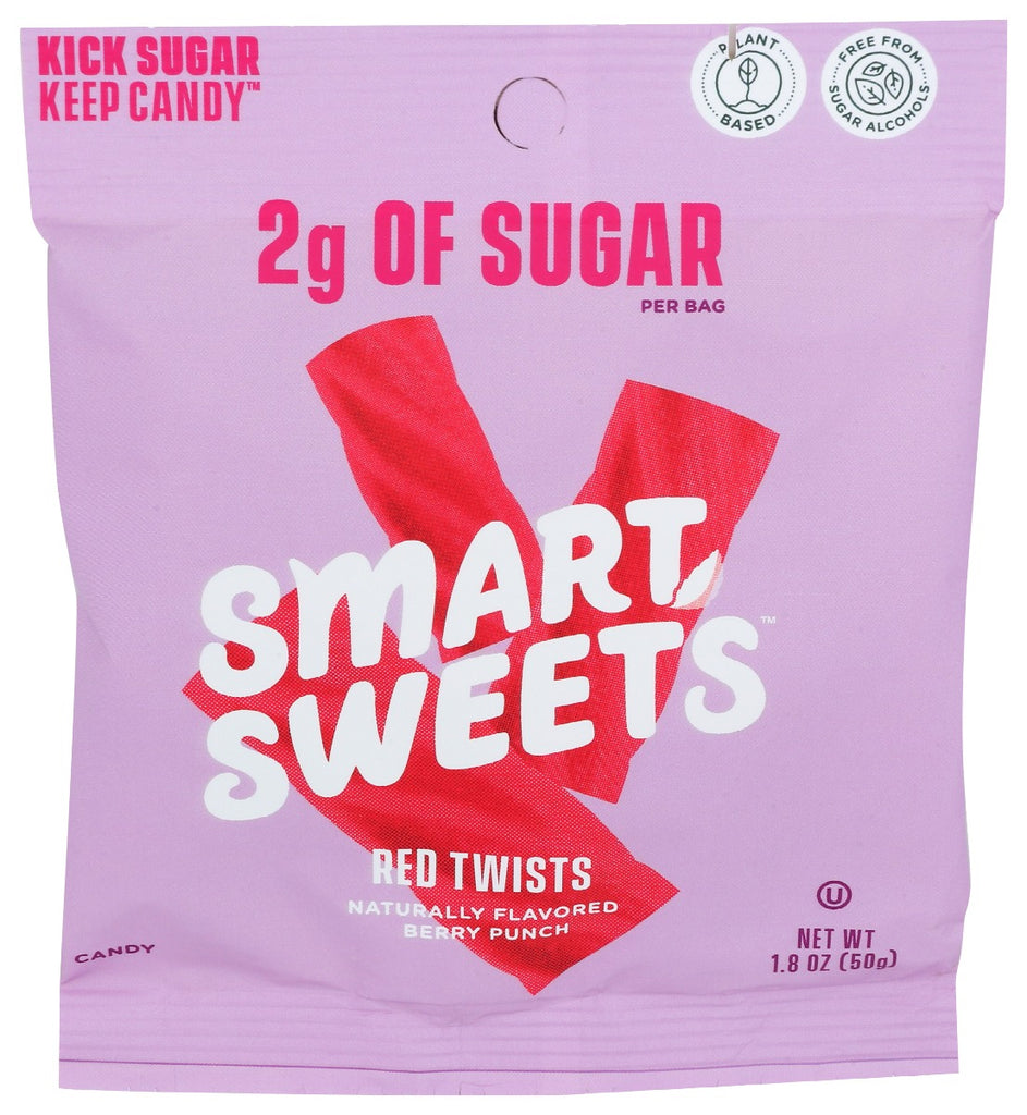 SMARTSWEETS: Red Twists, 1.8 oz