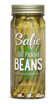 SAFIE: Dill Pickled Beans, 16 oz