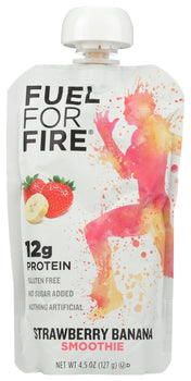 FUEL FOR FIRE: Smoothie Prtn Strwbry Bana, 4.5 oz