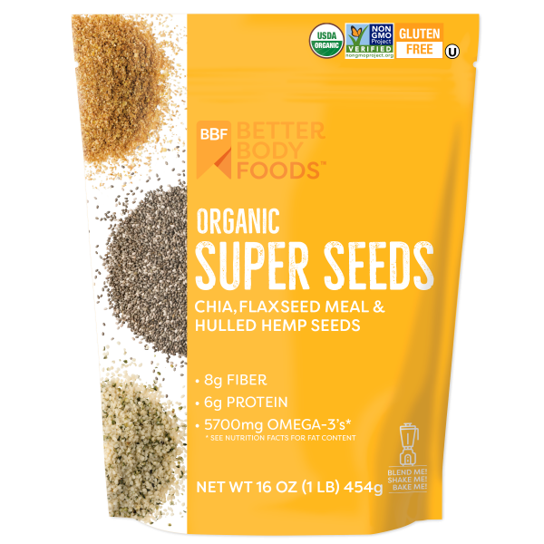 BETTERBODY: Seed Blend Super Org, 16 oz