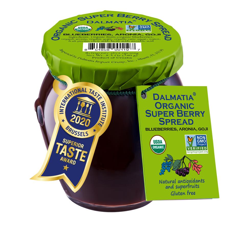 DALMATIA: Spread Super Berry, 8.5 oz