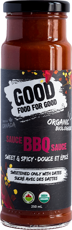 GOOD FOOD FOR GOOD: Sweet And Spicy BBQ Sauce, 9.5 oz