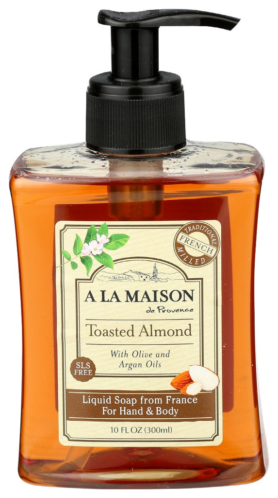 A LA MAISON: Liquid Soap Toasted Almond, 10 fo