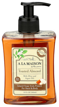 A LA MAISON: Liquid Soap Toasted Almond, 10 fo